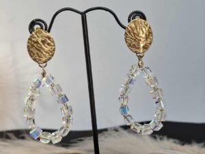 Boucles d'Oreilles en Cristal