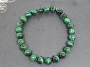 Bracelet Oeil de Tigre Vert