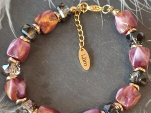 Bracelet Résine et Cristal