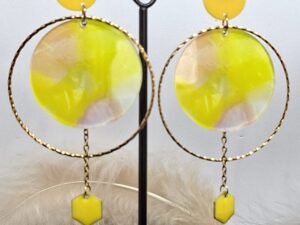 Boucles Tons Jaunes